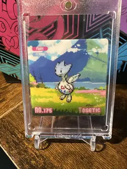 Pokemon Chinese EIF Gameboy Lenticular Togepi & Togetic - Image 2