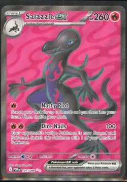 Salazzle ex Ultra Rare ME03: Perfect Order #101/088 [Near Mint] Pokemon TCG - Image 1
