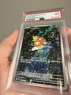 Pokemon TCG 2023 SV02 Paldea Evolved Magikarp 203/193 IR Holo PSA 9 - Image 3