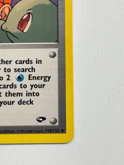 * Pokemon TCG Misty's Tears 118/132 Uncommon 1st Edition Gym Challenge LP - Image 5