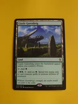 CaSTLE gARENBRIG. Rare ELd MTG Card.land - Image 1