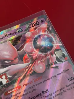 Pokemon TCG Team Rockets Mewtwo ex 081/182+Mega Kangaskhan ex 104/132-Prize Pack - Image 4
