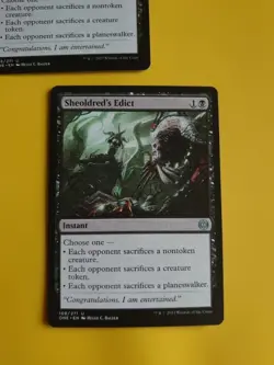 Sheoldred's Edict x2 Instant MTG Card. ONE. - Image 2