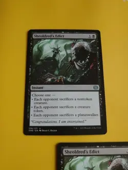 Sheoldred's Edict x2 Instant MTG Card. ONE. - Image 4