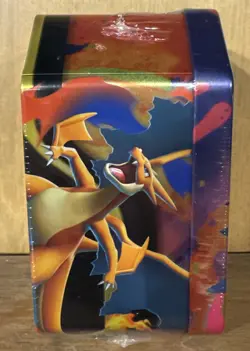 Pokemon TCG Mega Charizard X EX Tin (Sealed) New - Image 4