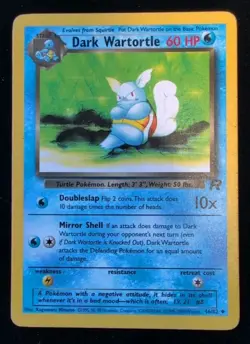 Pokemon Team Rocket 46/82 Dark Wartortle 1st Edition - Image 1
