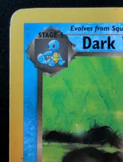 Pokemon Team Rocket 46/82 Dark Wartortle 1st Edition - Image 2
