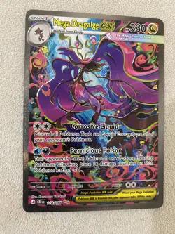 Pokemon TCG - Mega Dragalge Ex 118/086 - Special Illustration Rare Chaos Rising - Image 1
