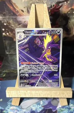 Toxtricity 103/094 Full Art Holo Phantasmal Flames Pokemon NM - Image 1