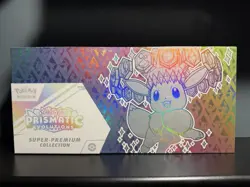 Pokemon TCG Scarlet & Violet Prismatic Evolutions Super-Premium Box Eevee 1ct - Image 1