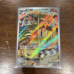 Pokemon TCG Litten 167/162 SV05 Temporal Forces Full Art Illustration Rare Holo… - Image 2