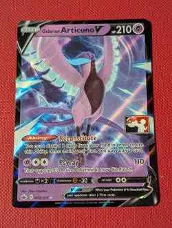 Pokemon TCG - Galarian Articuno V - 058/198 Stamped - Prize Pack Series - Image 1