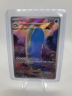Pokemon TCG SV-Journey Together Wailord #162/159 Illustration Rare - Image 1