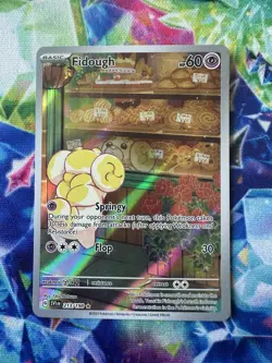 Pokemon Fidough 213/198 SV01 Scarlet & Violet Illustration Rare Holo NM - Image 1