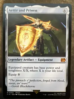 Aettir and Priwen Final Fantasy Regular Card #253 Fin MTG Magic the Gathering - Image 1