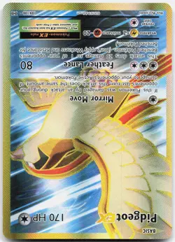 Pokemon Pidgeot EX 104/108 Ultra Rare Evolutions Pokemon Near Mint - Image 1