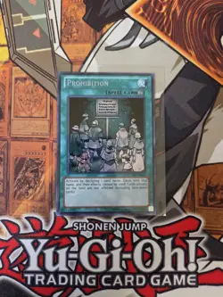 YUGIOH PROHIBITION LCYW-EN267 SECRET UNLIMITED ED NM - Image 1