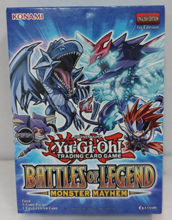 Yu-Gi-Oh! TCG: Battles Of Legend: Monster Mayhem Tuck Box (4 Packs) New Sealed - Image 1