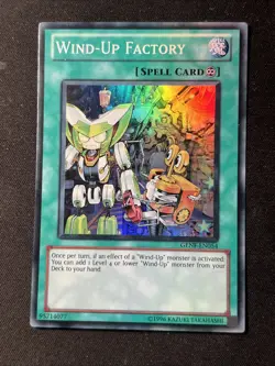 Wind-Up Factory - GENF-EN054 - Super Rare Unlimited NM Yugioh - Image 1