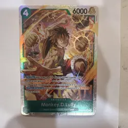 One Piece Monkey.D.Luffy Character ST30-012 SR Holo Full Art ENGLISH AMERICAN - Image 1