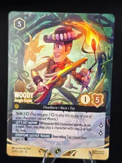 Lorcana Woody Jungle Guide Set Championship NON-Foil Promo Alt Art...53/P3 - Image 1