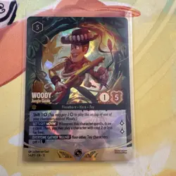 Disney Lorcana Woody - Jungle Guide Floodborn Enchanted Foil 54/P3 EN - Image 1
