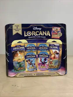 Disney Lorcana Into the Inklands Bundle NEW SEALED ONLY 24.74 4+ - Image 1