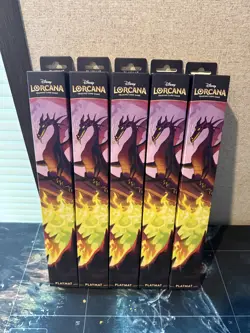 Disney Lorcana: Winterspell Playmat - Dragon Fire - Image 2