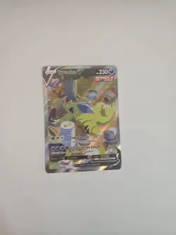 Pokemon TCG Tyranitar v Full Art Holo Rare Alternate Card 155/163 Battle Styles - Image 3