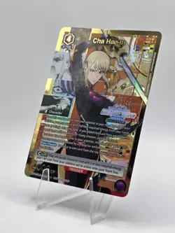 Cha Hae-in (Regionals 26-27) - Union Arena Promotion Cards (UEPR) -Solo Leveling - Image 2