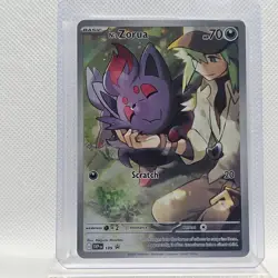 N's Zorua 189 Sv: Scarlet & Violet Promo Cards Holo Pokemon - Image 1