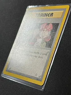 Pokemon - Mary 87/111 Non-Holo Trainer - Neo Genesis Unlimited WOTC Vintage - NM - Image 2