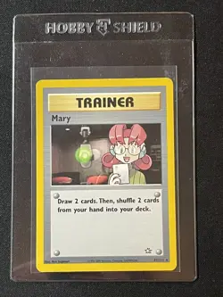 Pokemon - Mary 87/111 Non-Holo Trainer - Neo Genesis Unlimited WOTC Vintage - NM - Image 5