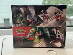 Pokemon TCG Black Bolt/White Flare Mini Tins Display Box *BROKEN SEAL* On Side - Image 3