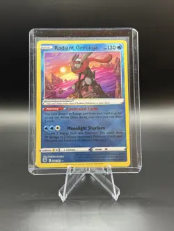 Pokemon TCG Radiant Greninja 046/189 Swsh10: Astral Radiance Radiant Rare Holo - Image 1