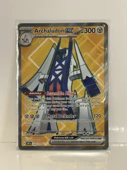 Archaludon ex 224/191 (SSP) Surging Sparks NM Full Art Pokemon Card - Image 1