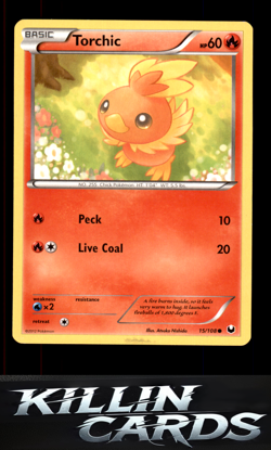 Torchic (15) 15/108 Pokemon Common Dark Explorers Card NM - Image 1