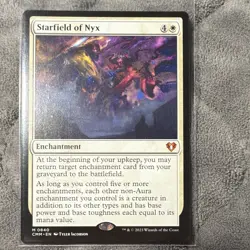 MTG: Starfield of Nyx CMM 0840 Mythic Enchantment White EN 4W - Image 1