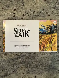 MTG Secret Lair TMNT Featuring Stan Sakai Traditional Foil - New/Sealed - Image 1