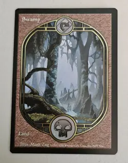 MTG Swamp - Unglued, NM - Image 1