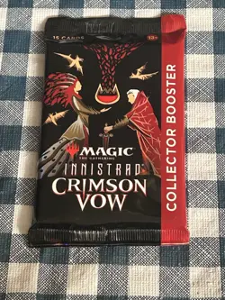 MTG : Innistrad Crimson Vow Collector Booster - 1 Sealed Pack - Image 1