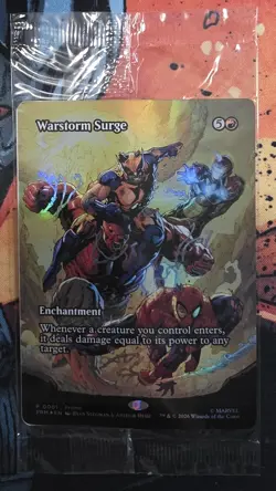 MTG - Warstorm Surge P 001 Promo - Marvel - Avengers Armageddon - Image 1