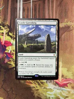 Castle Garenbrig Throne of Eldraine NM MTG - Image 1