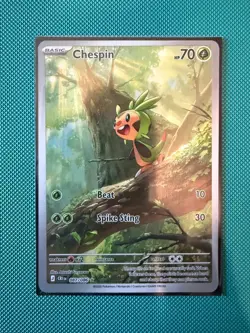 Chespin 87/86 Chaos Rising Illustration Rare IR NM Pokemon TCG - Image 1