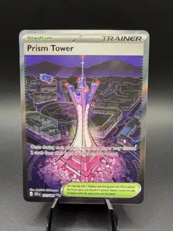 Prism Tower 111/086 - Full Art Ultra Rare - Pokemon TCG: Chaos Rising - NM - Image 1