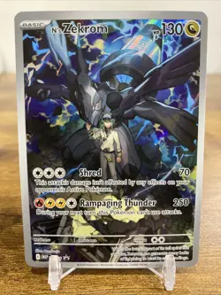 N's Zekrom 031 Me: Mega Evolution Black Star Promo Pokemon TCG - Image 2
