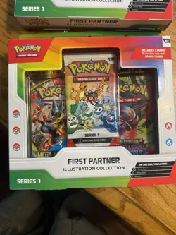 Two Pokemon TCG First Partner Illustration Collection Series 1 Box 3 Promo - Image 2