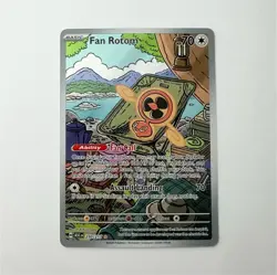 Pokemon TCG Fan Rotom Holo Full Art 250/217 ASCENDED HEROES EN NM - Image 1