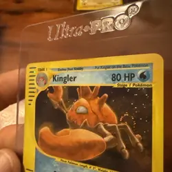 Pokemon TCG Kingler 15/165 Expedition Holo 2002 - Image 3