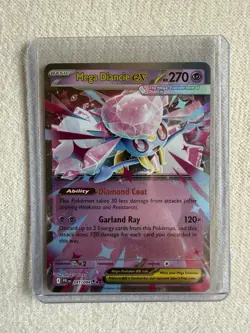 Pokemon Phantasmal Flames - Mega Diancie ex 041/094 MINT - Image 1